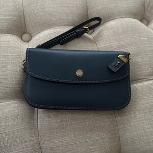 Coach 1941 denim glove tanned Leather Wristlet